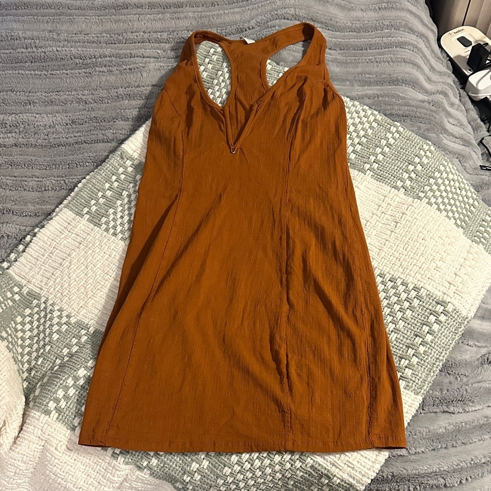Intimately by free people brown dress